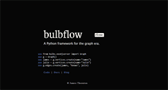 Desktop Screenshot of bulbflow.com